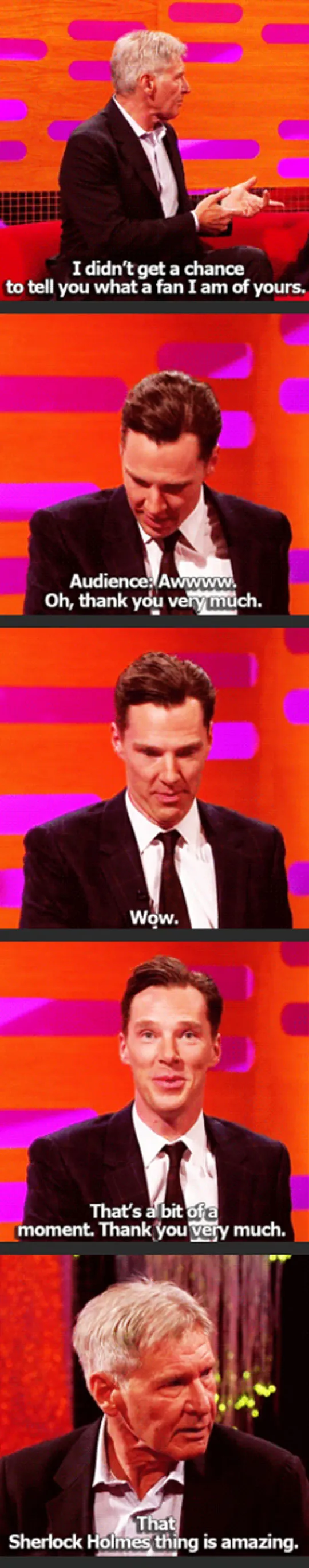 Cumberbatch having a bit of a moment