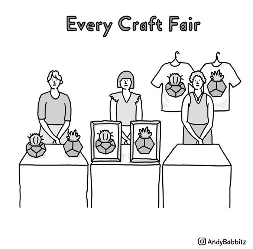 Craft Fair 101. Don't forget the kettle corn...