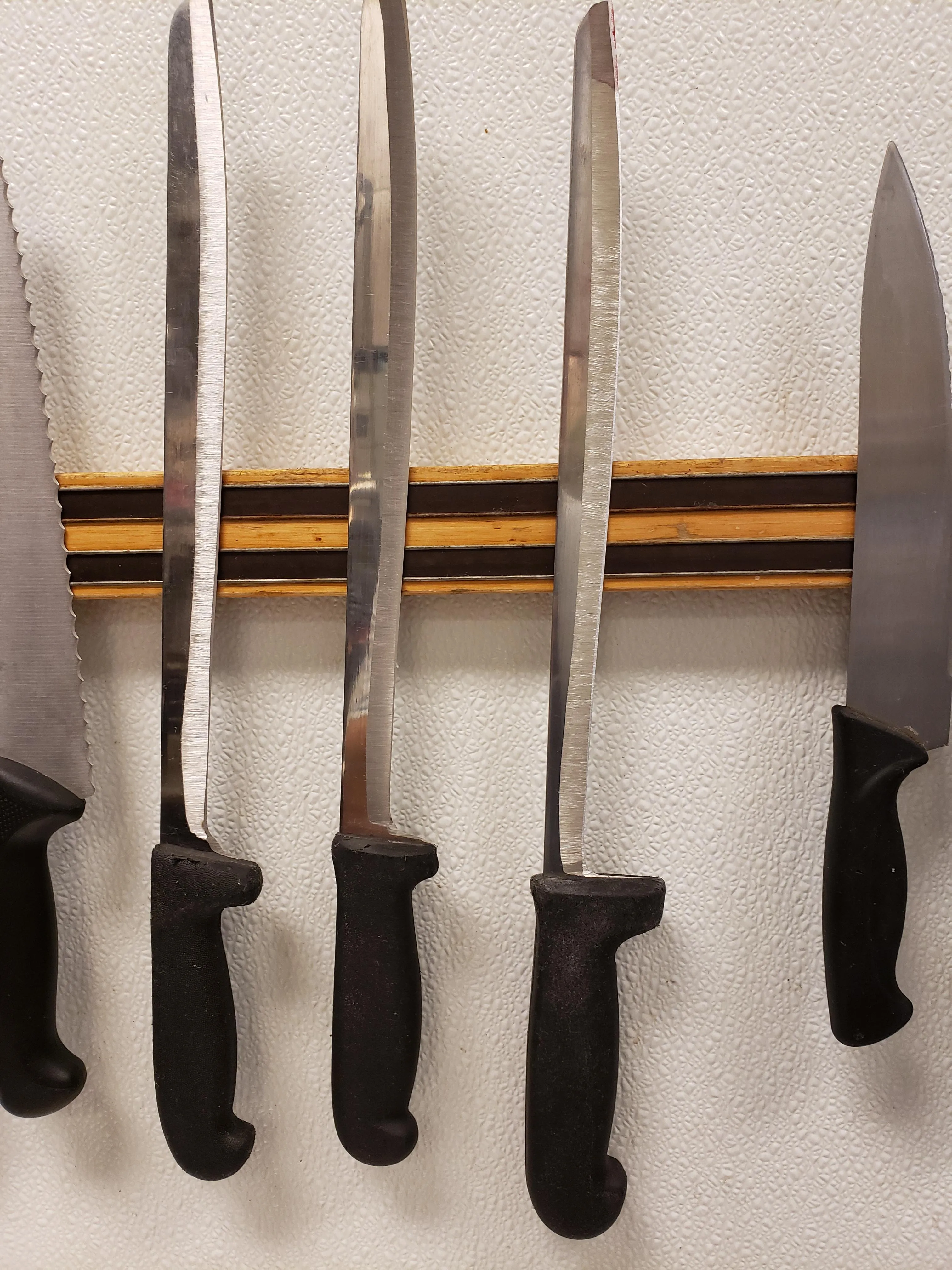 Well worn knives.