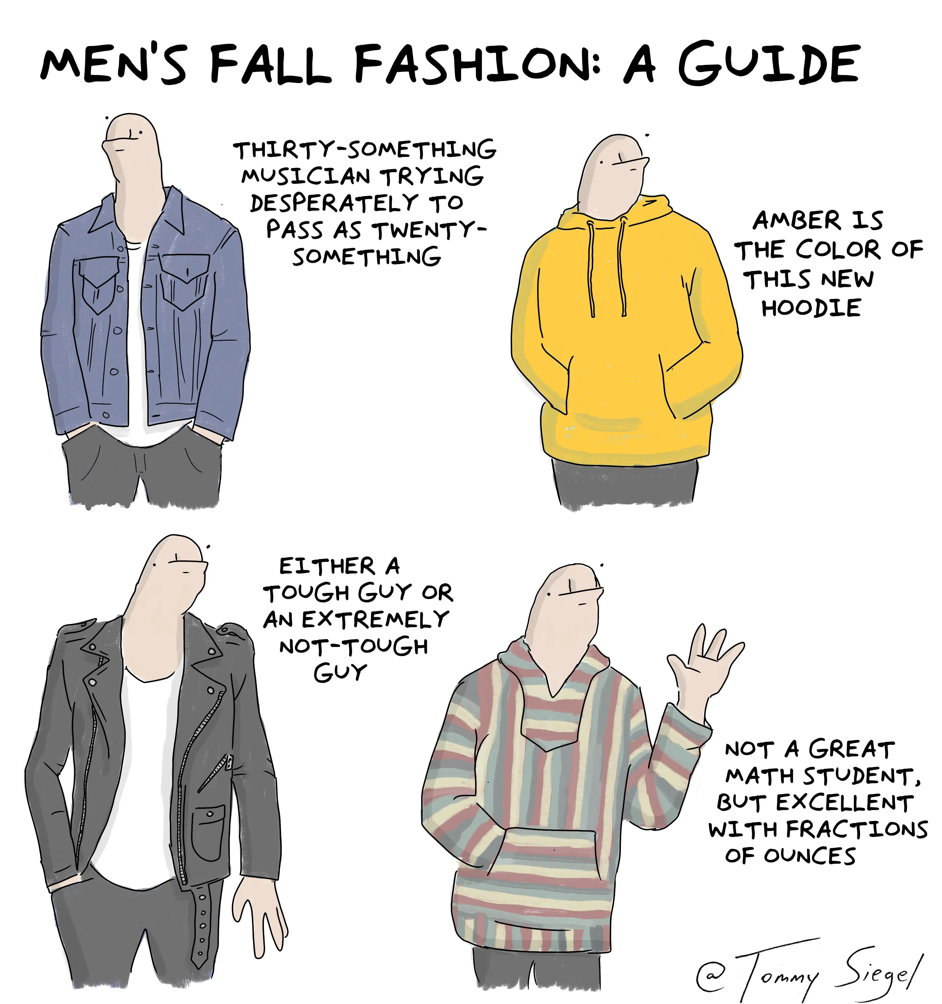 Men's fall fashion: a guide