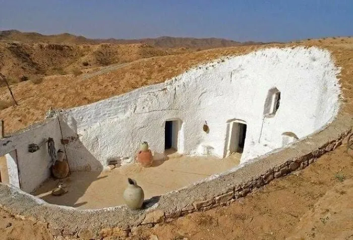 cave house in libya