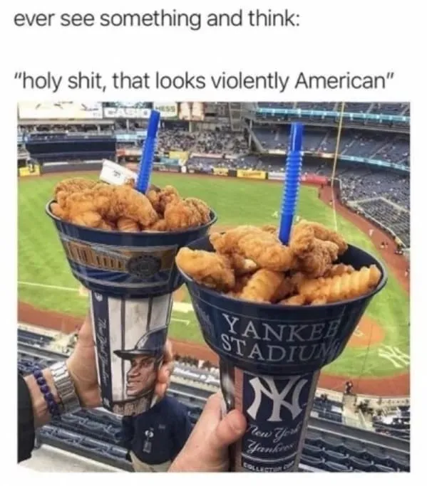 american stadium food