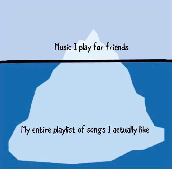 iceberg of music