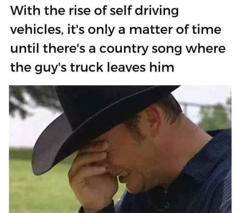 electric truck country music joke