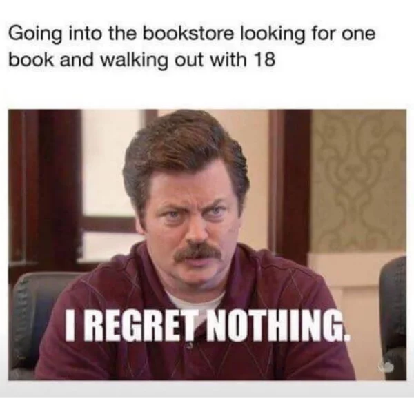 I'm an open book - meme