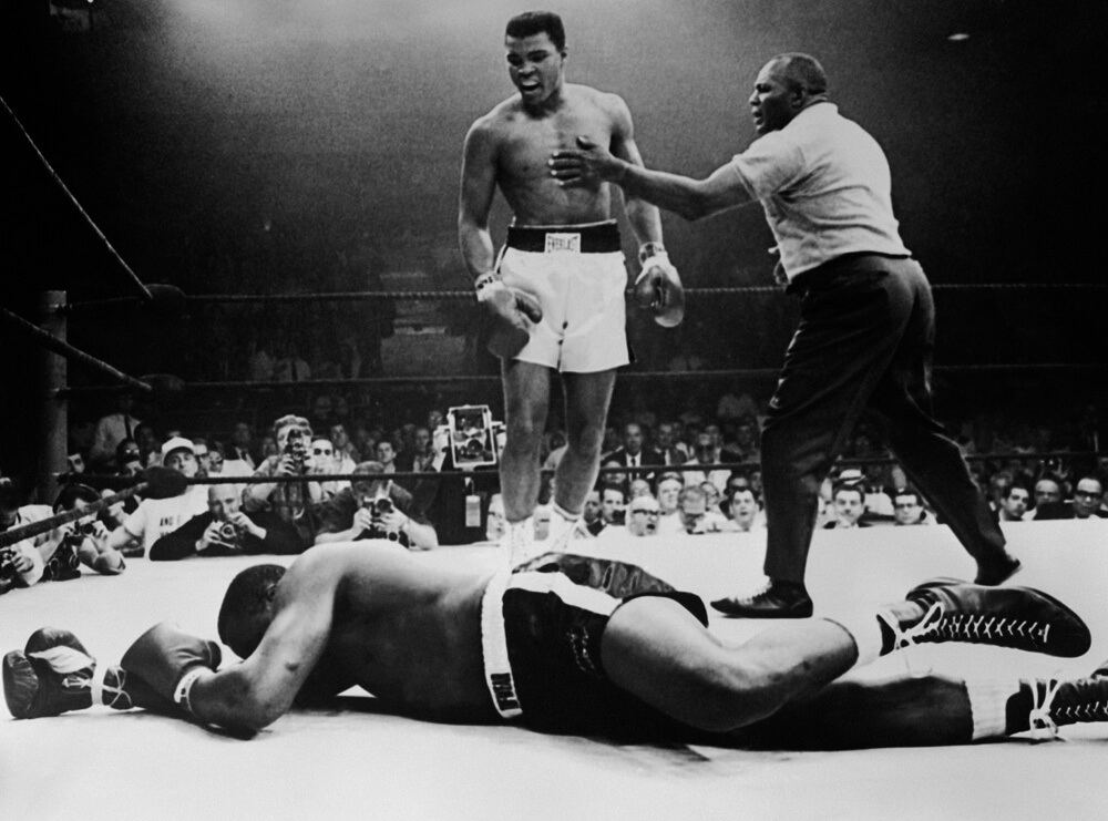 Muhammad Ali Knocks Out Liston Muhammad Ali Knocks Out Liston