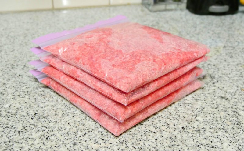 flat ground beef store your ground beef flat