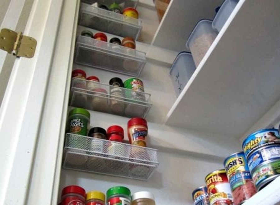desk organizer pantry hack use desk organizers in your pantry storage hack