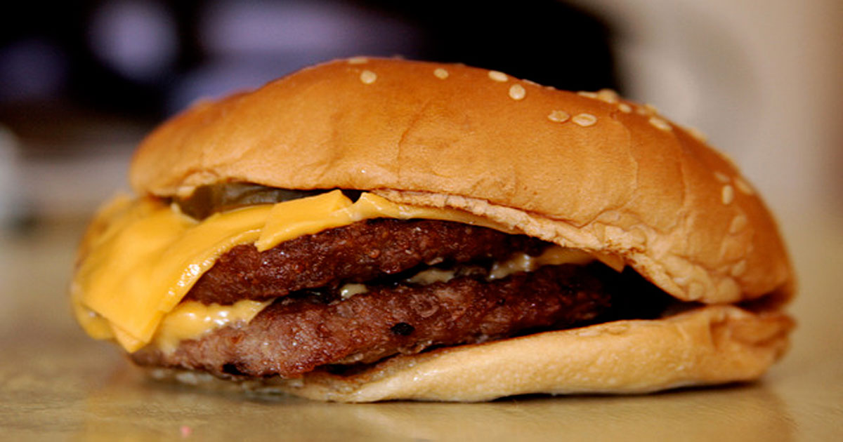 burger smashed fast food burger