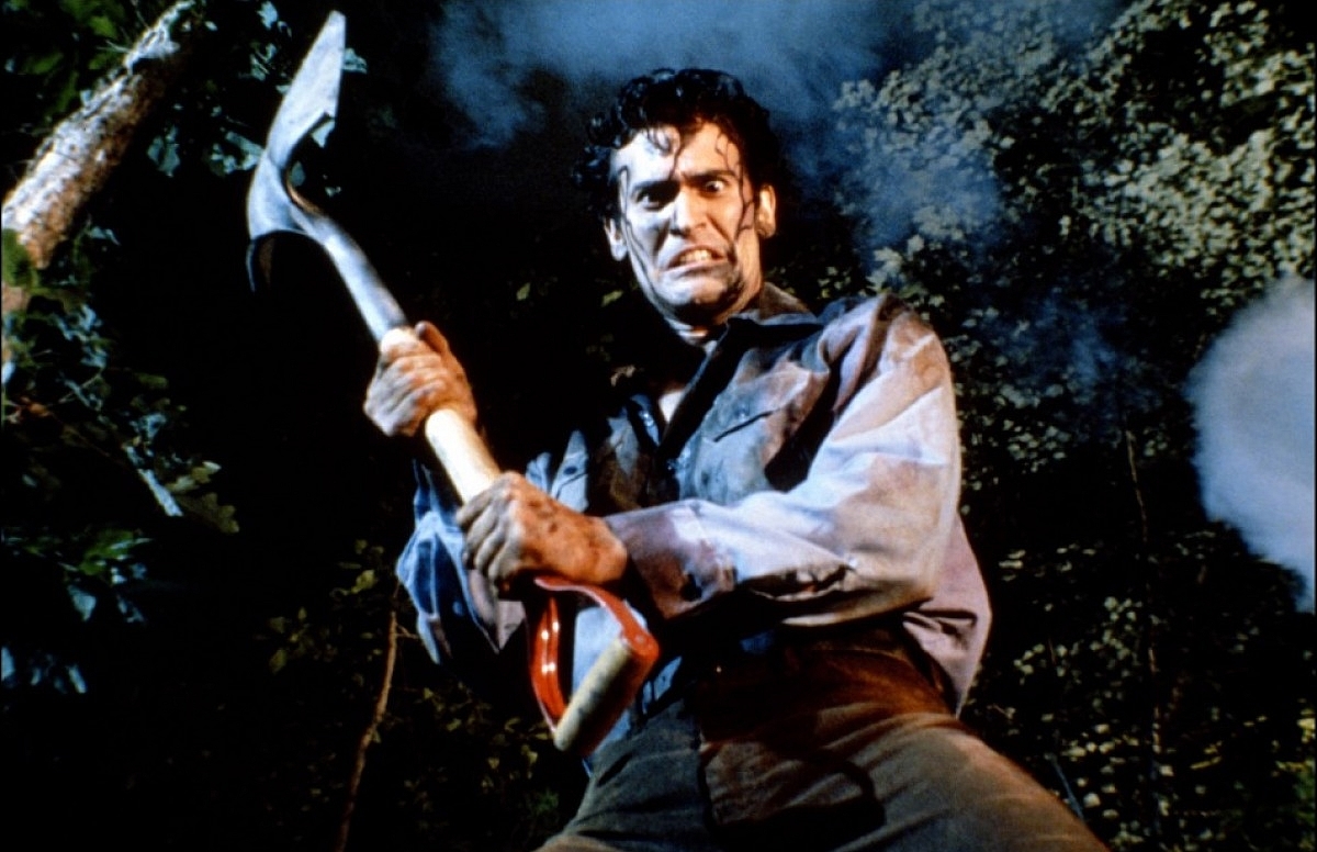 a still from evil dead ii