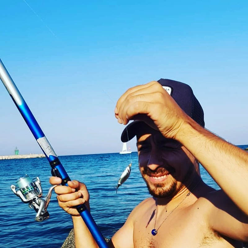 no bigger no bigger than a minnow in a fishing pond
