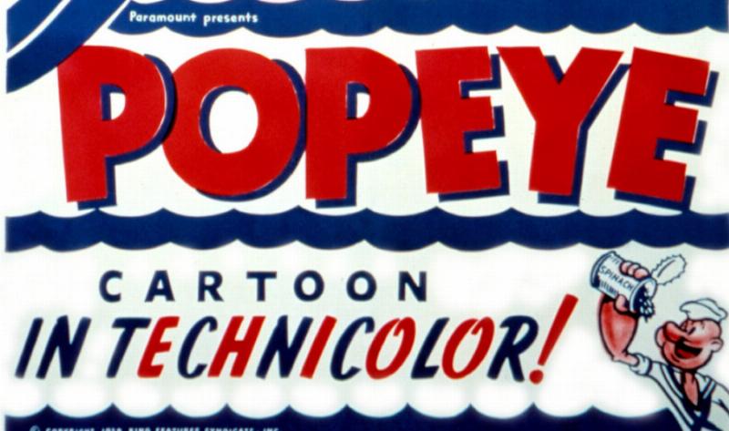 'Popeye' in Technicolor poster