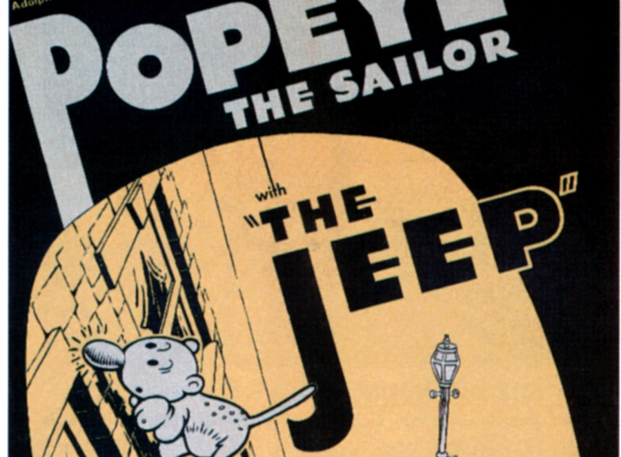 jeep popeye might have inspired the 'jeep' name