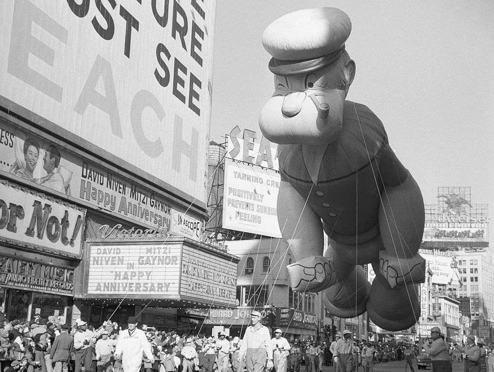 Popeye's Balloon Is Retired From The Macy's Parade Popeye's Balloon Is Retired From The Macy's Parade