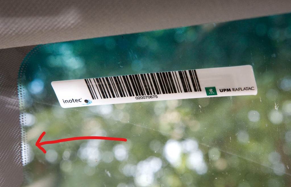 Dots On The Windshield Are Meant To Be There Dots On The Windshield Are Meant To Be There
