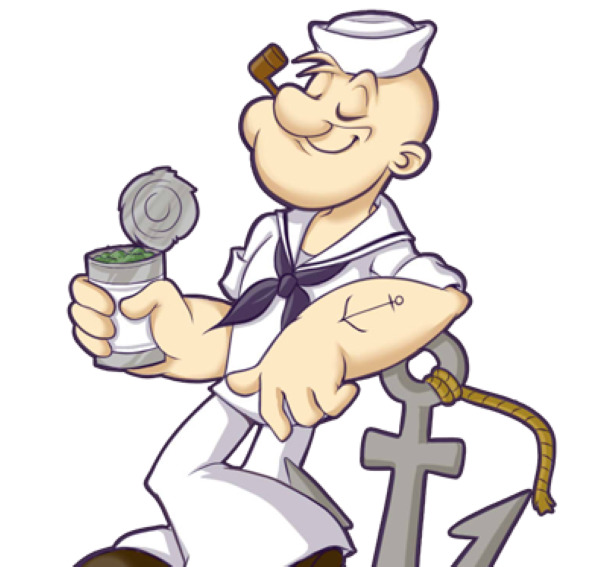 Popeye Had A Wardrobe Change During The War Popeye Had A Wardrobe Change During The War