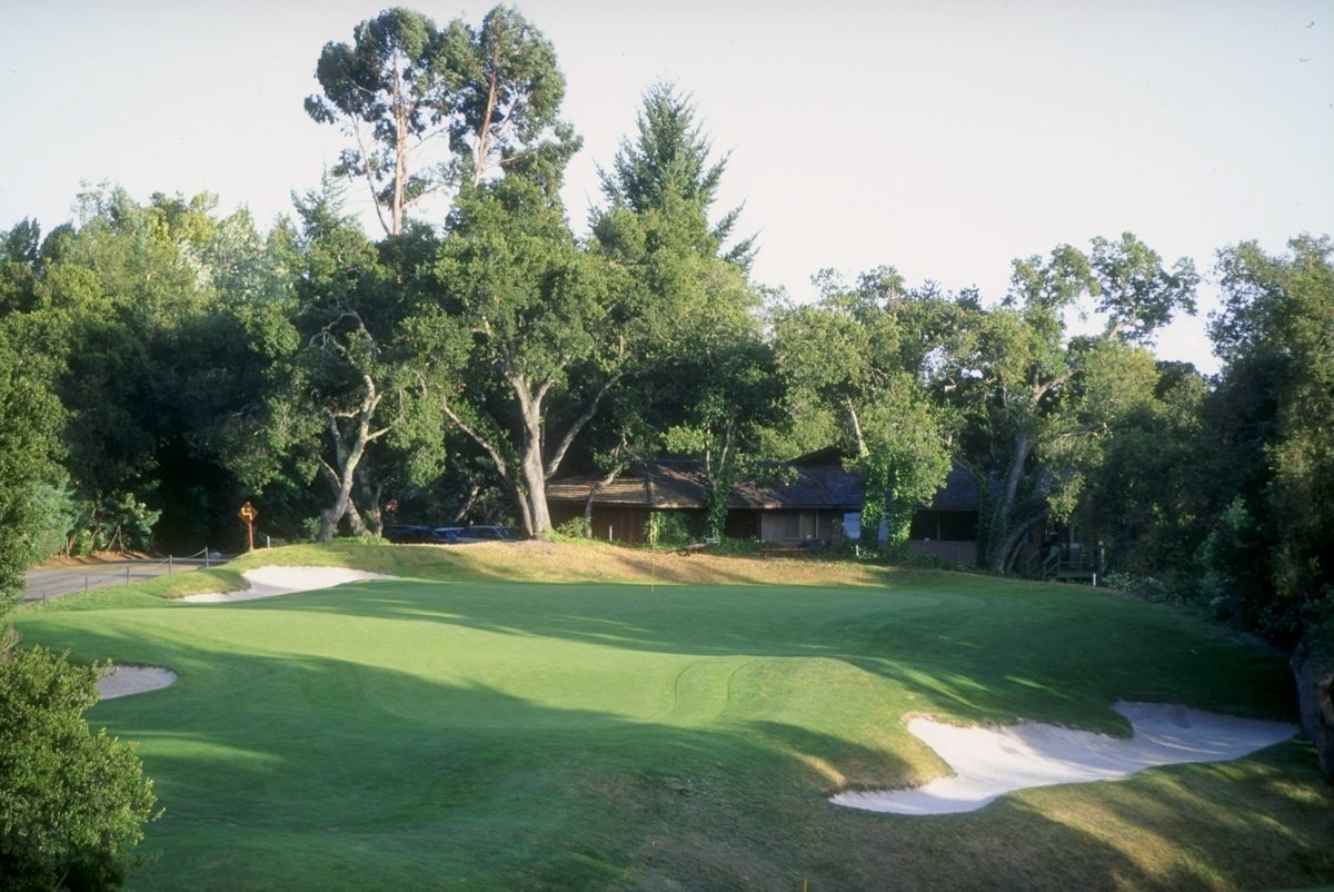 Pasatiempo A general view of the 16th hole at the Pasatiempo Golf Course