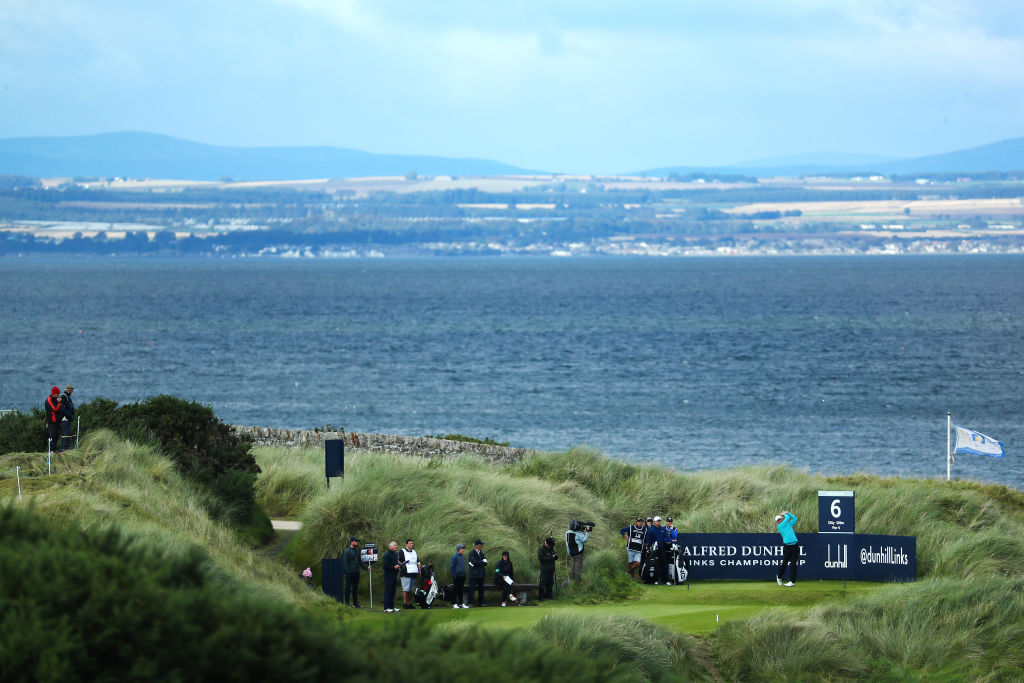 Kingsbarn Day three of the Alfred Dunhill Links Championship at Kingsbarns Golf Links