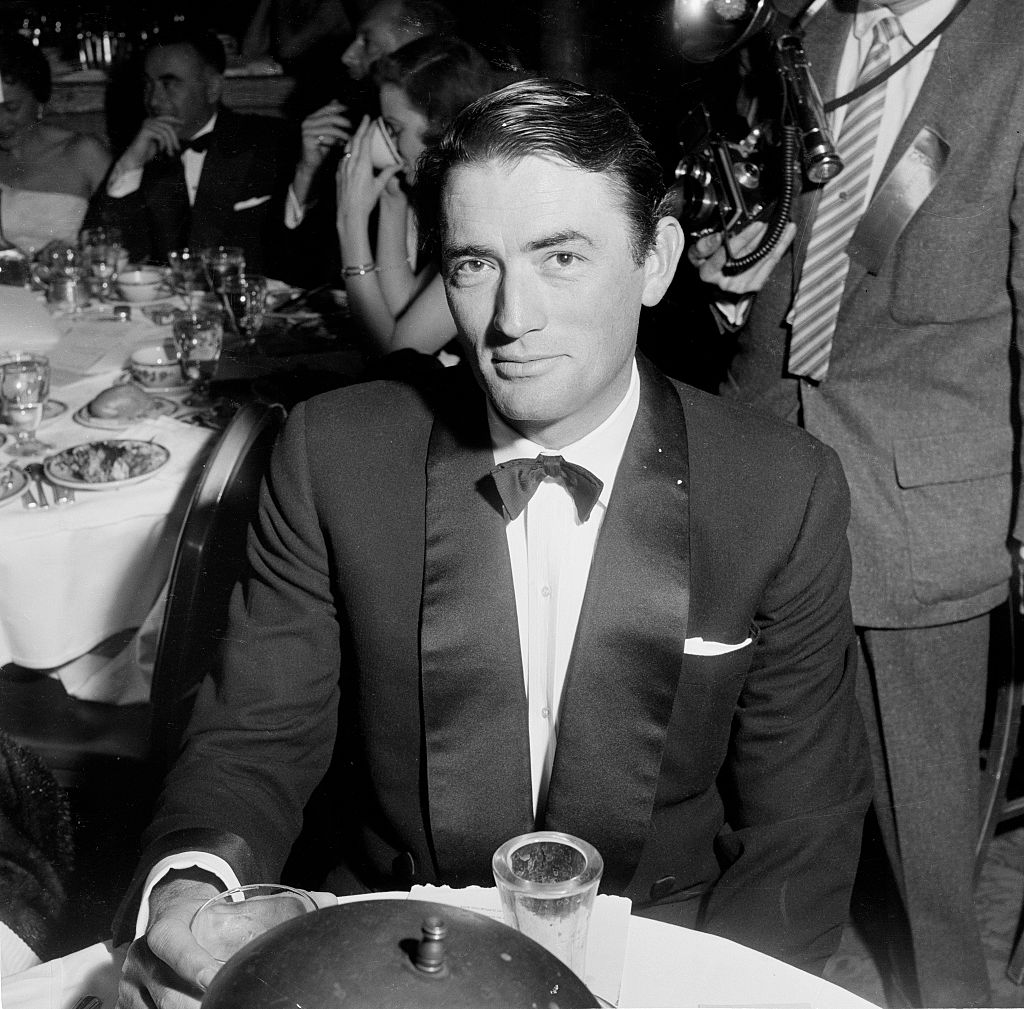 Gregory Peck-533734715 in a tux