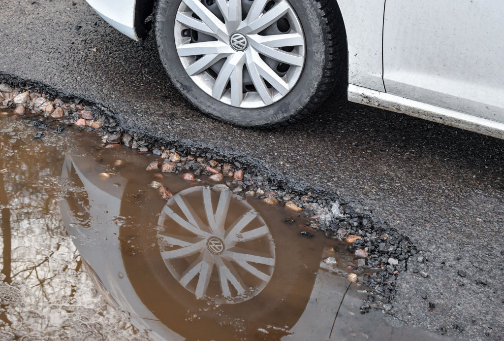 pothole avoid potholes