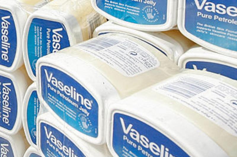 Vaseline cases of petroleum jelly