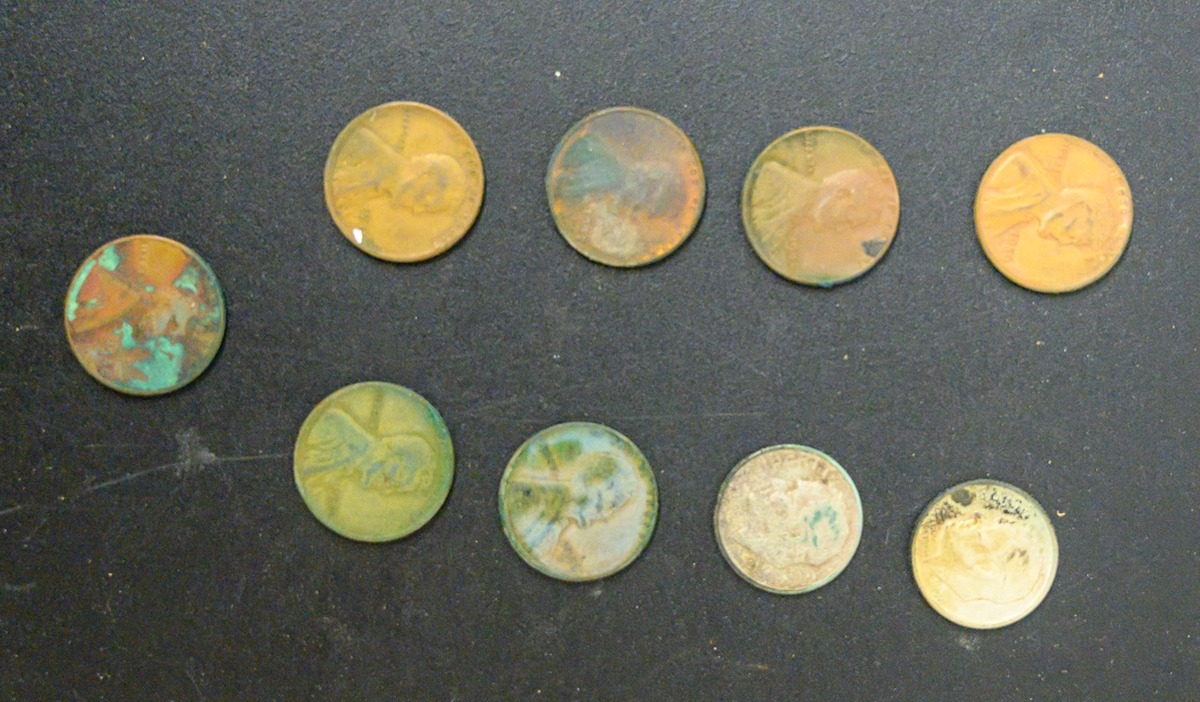 wheat pennies found in patti's wallet