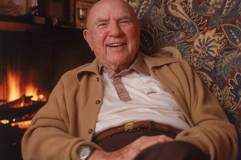 Portrait of American film producer Hal Roach