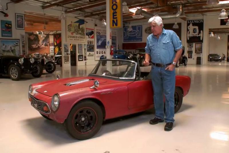 Leno honda 1964 Honda S600 Hot Rod - Jay Leno's Garage 0-49 screenshot