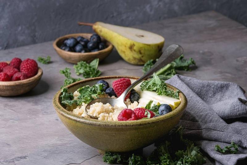 Berries and Quinoa Berries and Quinoa