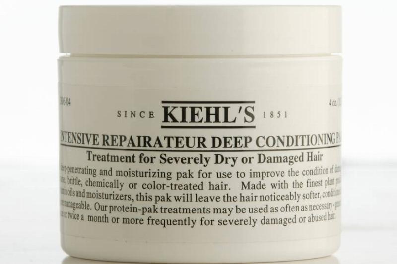 deep conditioner-1124882414 A photo shows a container of Kiehl's deep conditioner.
