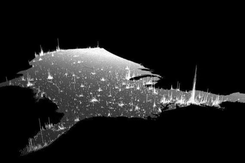 Population Spikes Don't Really Happen Near The Canadian Border