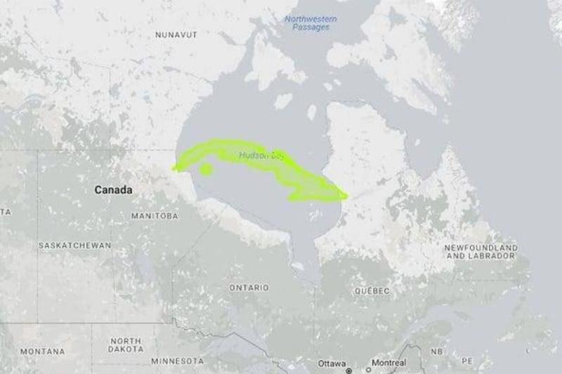 Cuba Fits Snuggly In The Hudson Bay