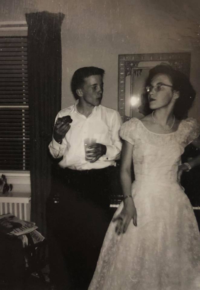 carter williams martha ingham at prom 1954