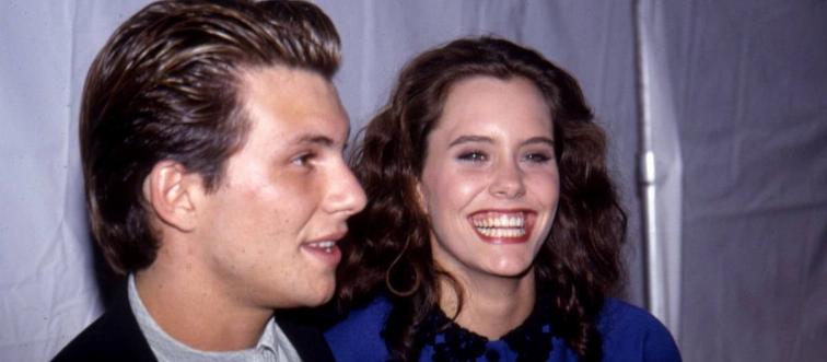 Ione Skye And Christian Slater At An Event