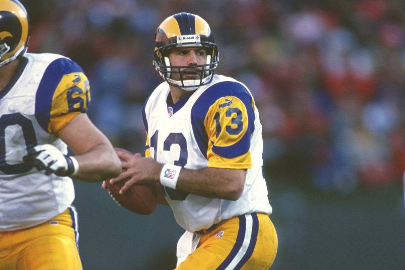 warner rams kurt warner rams