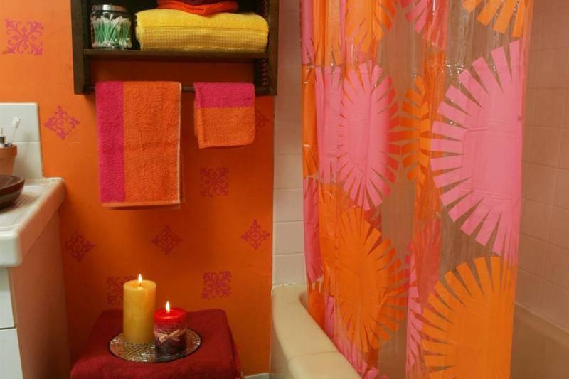 this-bathroom-went-from-functional-to-fun-with-a-mod-take-on-moroccan.-one-gallon-of-benjamin-moore.-21066 this-bathroom-went-from-functional-to-fun-with-a-mod-take-on-moroccan.-one-gallon-of-benjamin-moore.-21066