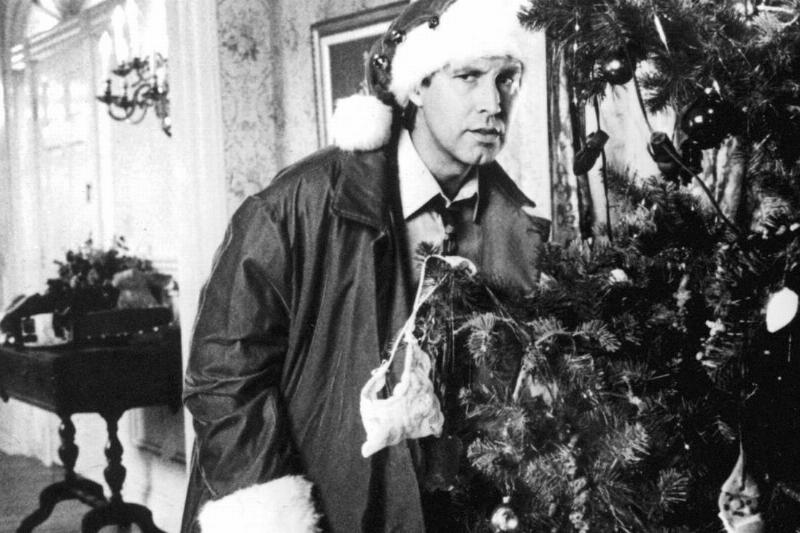 Chase Christmas Vacation Chevy Chase appears in this still from Christmas Vacation.