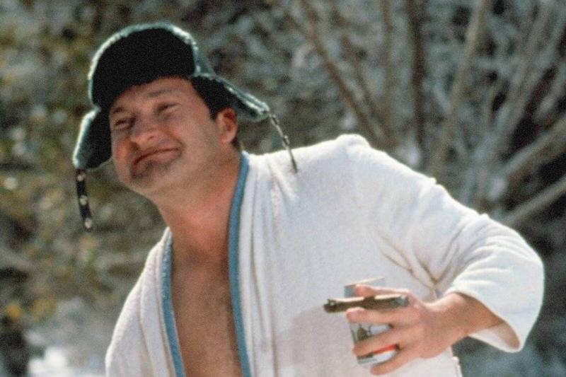 Cousin Eddie Cousin Eddie is seen in this still from Christmas Vacation.