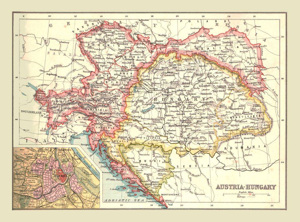 Austria-Hungary -1055146950 Map of Austria-Hungary