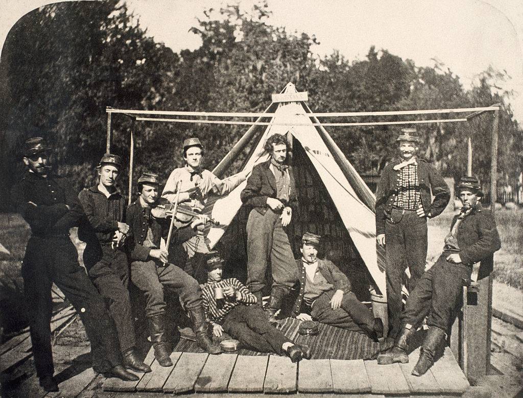 Confederate States Of America -615305502 Picture of Confederate soldiers