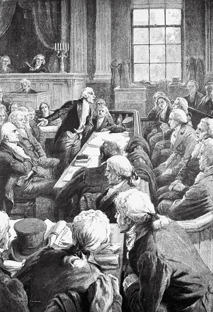 Picture of courtroom 