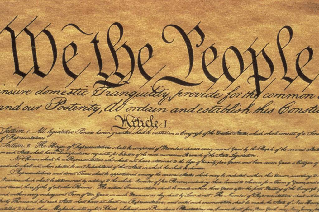 Picture of the Constitution 