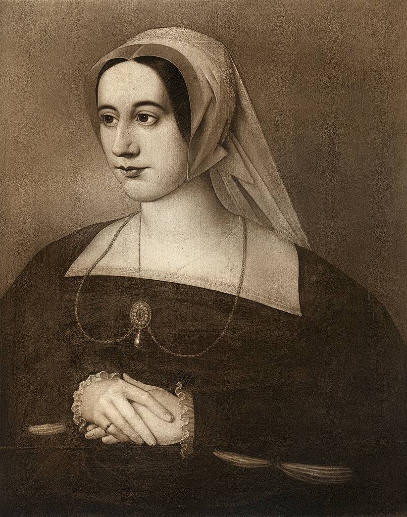 catherine parr in an old portrait