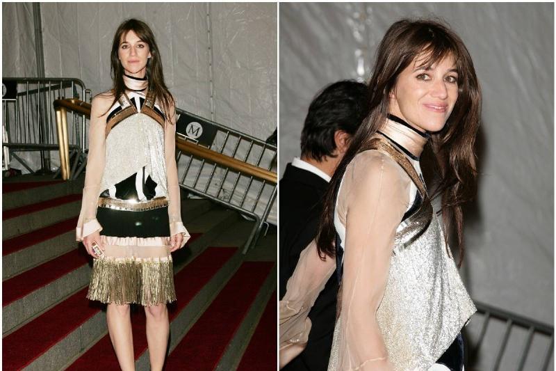 Charlotte Gainsbourg Charlotte Gainsbourg walks down the stairs of the 2007 Met Gala.