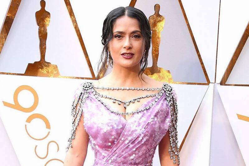 Salma Hayek Should Have Said No To The Extra Crystals Salma Hayek Should Have Said No To The Extra Crystals