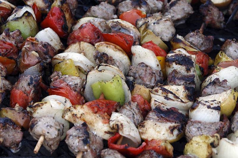 Picture of skewers 