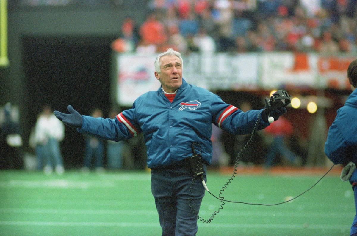 Marv Levy Protesting Call