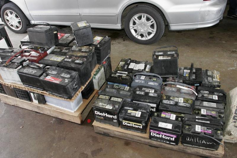 Used car batteries. Used car batteries.