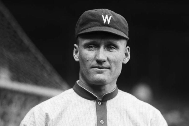 Baseball Player Walter Johnson of Washington Senators Baseball Player Walter Johnson of Washington Senators