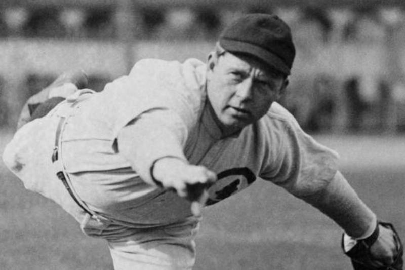 Mordecai Brown Pitching Baseball Mordecai Brown Pitching Baseball